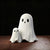 Cute Ghost Resin Decoration - New Halloween Creative Statue, Small Ornament for Home, Garden & Gift-Giving