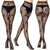 Sexy Mesh Stockings Print Patterns Flower Heart Skull Nylon Push Up  Slim Women Fishnet Tights Y2k Party Club Gothic Pantyhose