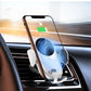 Infrared Induction Car Wireless Charger Stand Car Air Vent Clamp for iPhone 16~12 Pro Max Samsung Galaxy S25/S24 Fast Charging