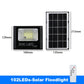 LED Solar Light For Outdoor Garden Floodlight Luminous Waterproof Stairs Wall Solar Light Dimming Light/time/remote Control