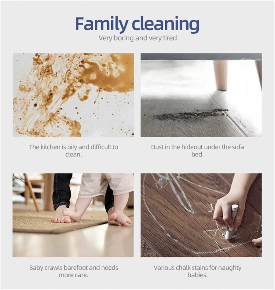 New Wireless Smart Robot Vacuum Cleaner Multifunctional Super Quiet Vacuuming Mopping Humidifying For Home Use Home Appliance