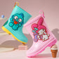 Sanrio Children's Rain Boots Cute Kuromi Melody Pachocco Non-slip Rain Shoes For Boys And Girls Waterproof Shoes Summer Summer