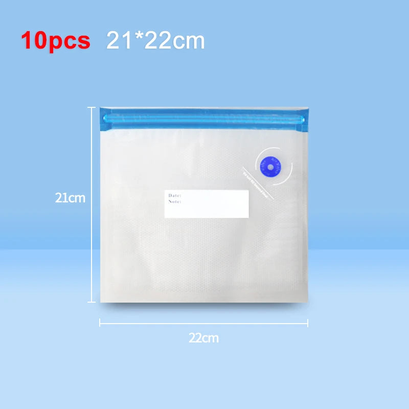 Mini Vacuum Sealer USB Rechargeable Food Packaging Plastic Sealing Machine Wireless Vacuum Sealer Pump With Reusable Zipper Bag