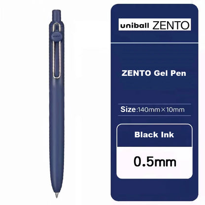 Japan Uni/Mitsubishi Uniball ZENTO series Gel Pen,Small Core 2nd 0.38/0.5mm Business Office Signing stylo back to school station