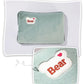 Electric Hot Water Bag Reusable Plush Hot Water Bottle EU Plug Charging Heating Water Bags Winter Warm Hand Pocket