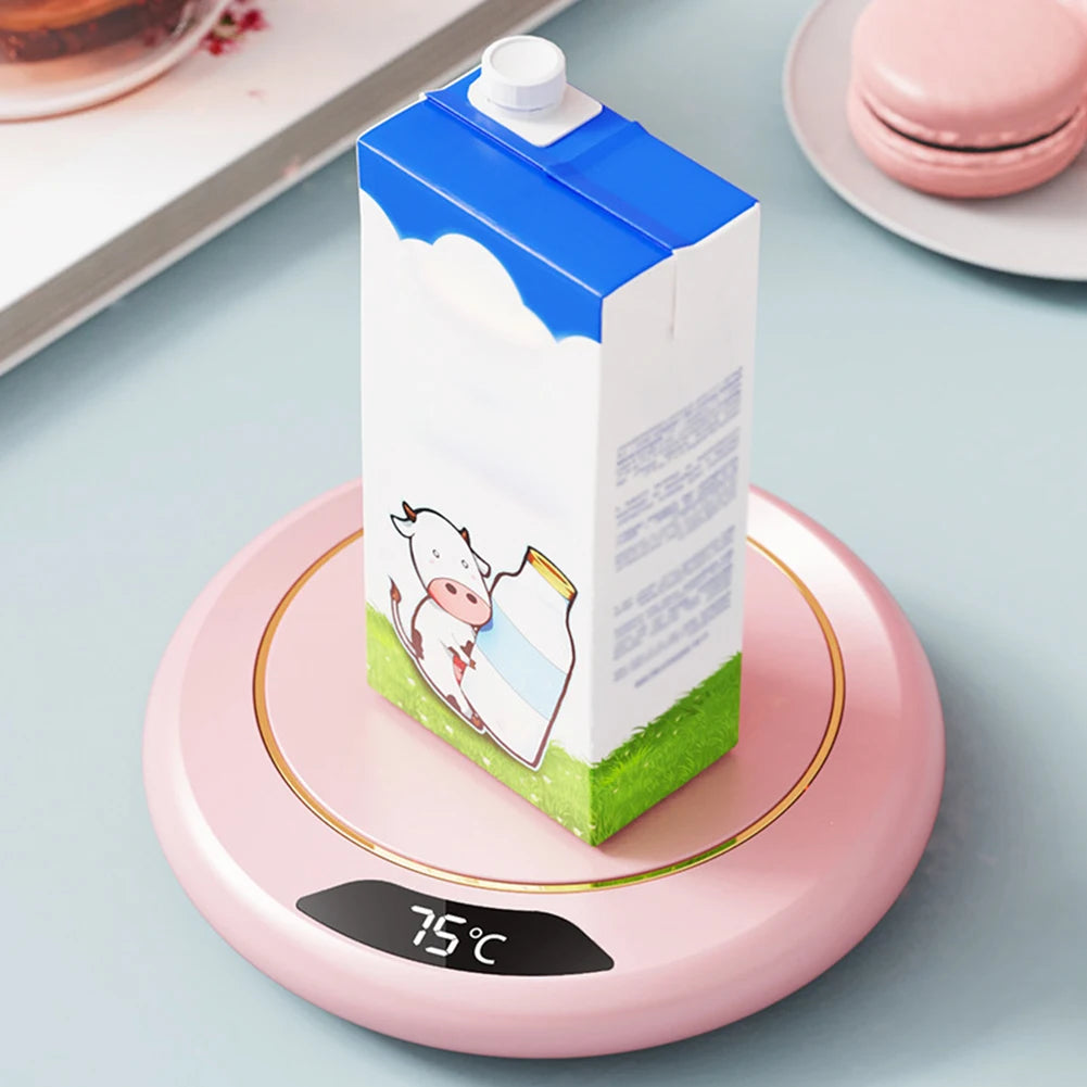 Coffee Mug Warmer 3 Temperature Setting Electric Cup Heater USB Constant Cup Warmer Tea Water Milk Heating Coasters Pad for Home