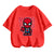 Superhero Iron Man Tshirt Kids 3 -14 Years Old Boys Clothes Top Tees The Avengers Baby Clothes Girls  T-shirts Teen Clothes