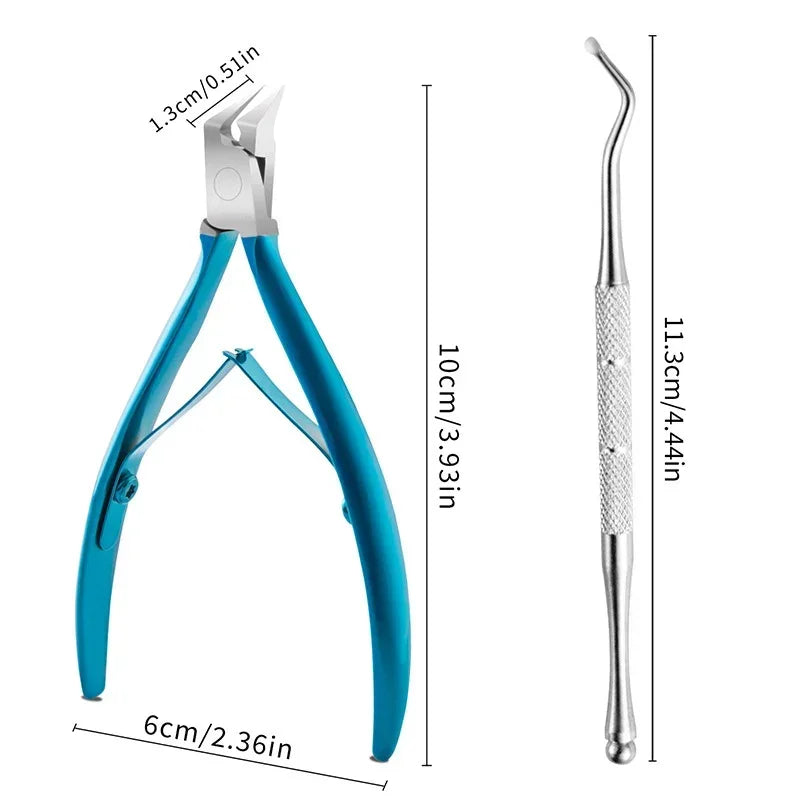 ‌Cuticle Scissors Stainless Steel Sharp Blade Durable Rust Free Nail Care Tool‌