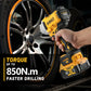 DEWALT DCF900 20V 1/2" Impact Wrench,features a brushless motor Its high torque output makes an ideal choice for tackling tough
