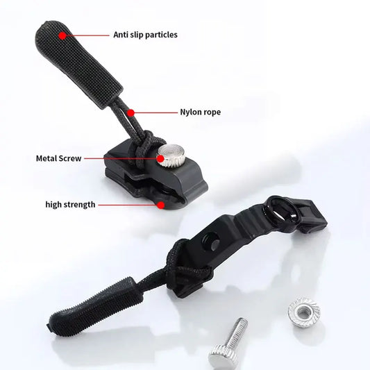 Universal Zipper Repair Kit Instant Fix Replacement Zipper Teeth Slider Puller for Jackets Bags Coats Clothing Accessories