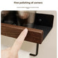 Walnut bathroom toilet shelf no punch toilet sink restroom wall storage towel racks