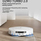 Original Ecovacs Deebot T50 PRO Vacuum Cleaner Robot Chinese Version 15800Pa Hair Zero-tangle Stepless 70°C Hot Water
