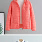 Lightweight Cotton-Padded Jacket For Women 2025 New Winter Cotton Coat Thin Loose Short Women Hooded Parkas Coat Women Outwear