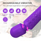 USB Rechargeable Powerful Clitoris Vibrator AV G-Spot Massager Sexual Wellness Erotic Adult Toy for Women