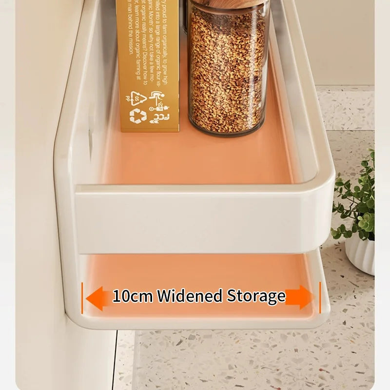 White Storage Rack For Kitchen Holder Square Metal Bath Organizer Accessorie Bathroom Shelf Shelves Wall Mounted Shampoo 811780