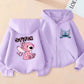 Funny Zip Up Sweatshirts Stitch Hoodie Children Clothes Kid Girl Boy Lilo and Stitch Sweatshirt Zipper Hoody Baby Casual Top
