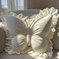 Princess Butterfly Office Pillow Ruffle Lace Living Room Bedroom Sofa Cushion Room Decor Plush Pillow Car Seat Companion Pillows