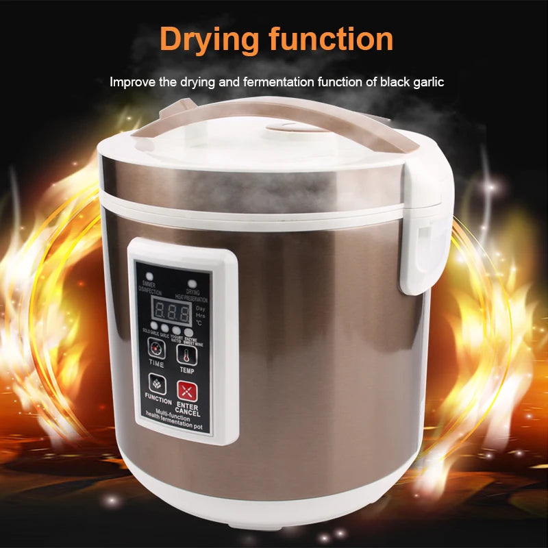 7.5L Black Garlic Fermenter Electric Garlics Smart Fermentation Machine Automatic Zymolysis Enzyme Wine Pot Natto Yogurt Maker