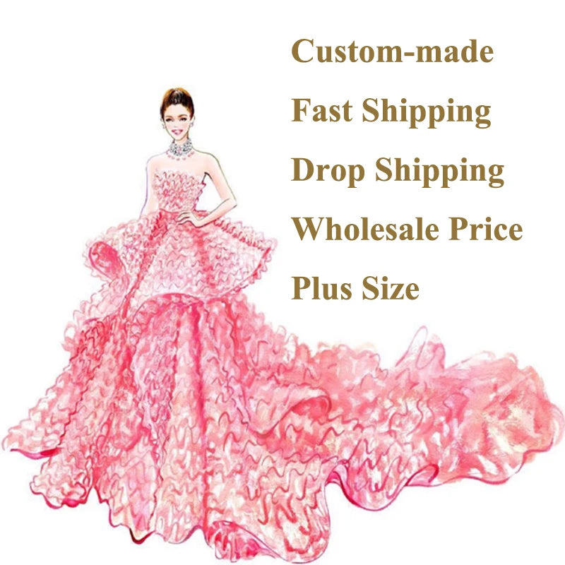 Kybeliny Bling Rhinestones Evening Dresses for Women 3D Flowers Mermaid V-Neck Vestido De Fiesta Prom Dress Customized Plus