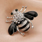 1PC Women's Fashion Trend Personalized Imitation Pearl Bee Brooch Pin Jewelry Suitable for Outdoor Dating, Party, Festival Gifts