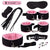 Exotic Bed Bondage Set BDSM Kits Exotic Sex Toys For Adults Games Leather Handcuffs Whip Gag Nipple Clamps Women Sex Products