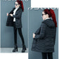 New Women Cotton Coat Autumn Winter Jacket Coat Middle-Aged Elderly Mothers Padded Hooded Keep Warm Down Cotton Overcoat Parkers