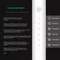 Electric Ultrasonic Toothbrush Six Speed Mode Home Soft Hair USB Charging Waterproof Adult Tooth Cleaner Automatic Couple Set
