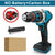 480N.M Brushless Electric Impact Drill 13mm Cordless Drill Electric Screwdriver DIY Driver Power Tool for Makita 18V Battery Pin
