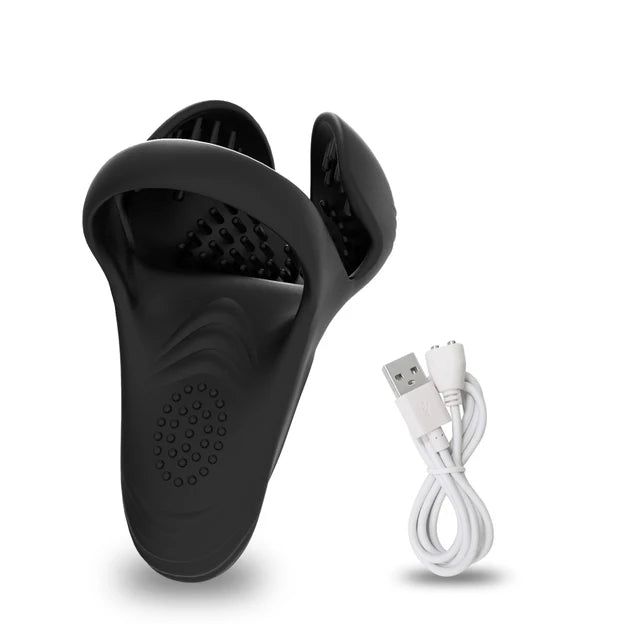 Vibrating Cock Penis Ring Testicle Massager Perineum Scrotum Stimulator Prostate Vibrator Delay EjaculationSex Toys for Men