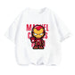 Superhero Iron Man Tshirt Kids 3 -14 Years Old Boys Clothes Top Tees The Avengers Baby Clothes Girls  T-shirts Teen Clothes