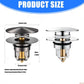 Q84D Bounce Cores Sink Plug Sink Drain Basket Sink Stoppers for Bathroom Kitchen