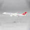 1/200 Scale A350 A350-900 Turkish Airline Aircraft Plastic ABS Assembly Plane Model Airplanes Model Toy For Collection