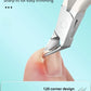 ‌Cuticle Scissors Stainless Steel Sharp Blade Durable Rust Free Nail Care Tool‌