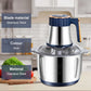 5L Electric Meat Grinders Food Crusher Stainless Steel Multifunctional Vegetable Slicer Processor Chopper Kitchen Appliances