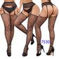 Women Sexy Suspender Stockings Open Crotch Pantyhose Fishnet Tights Hot Fashion Night Party Mesh Net Leggings Garters Hosiery