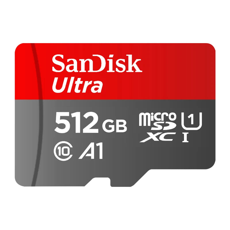100% Original SanDisk Micro SD Card A1 A2 Memory Card 32GB 64GB 128GB 256GB 512GB 1TB microSD TF Card Storage UHS-I Cards U1 U3