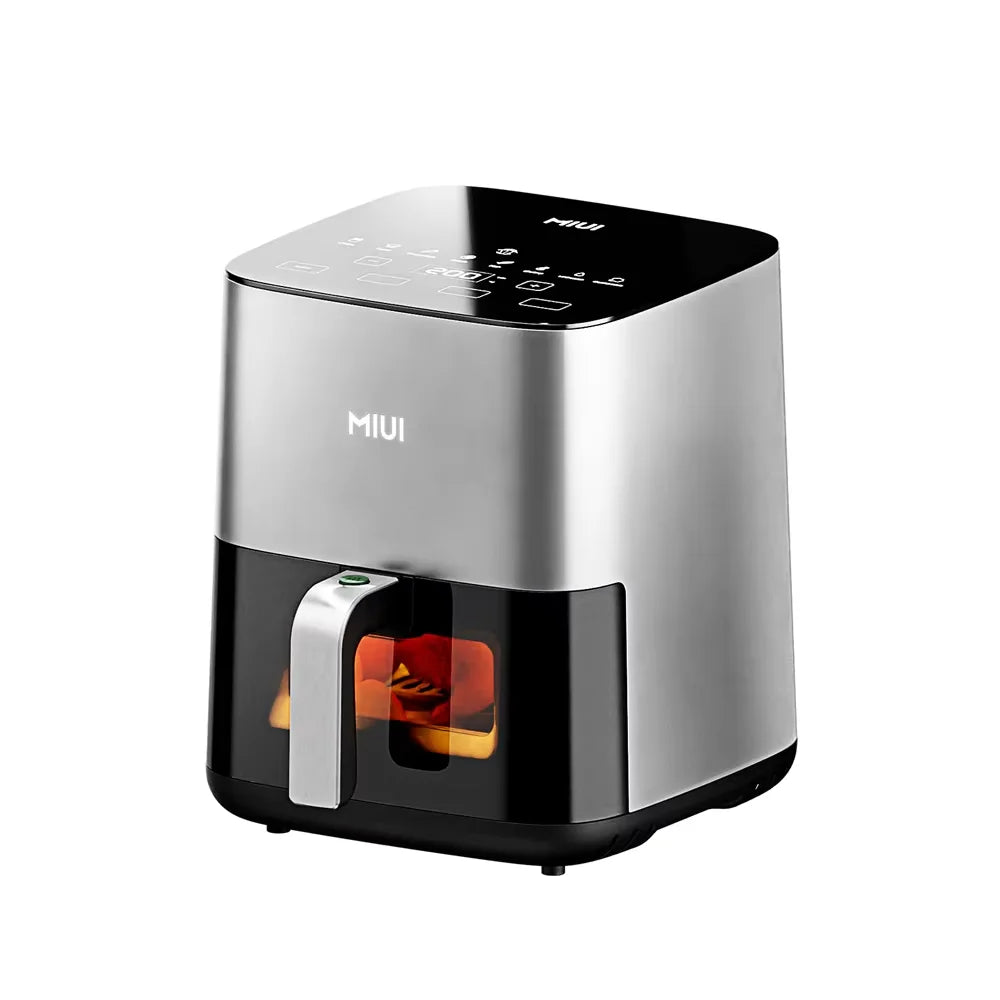 MIUI Air Fryer 5L, Electric Hot Fryer Oven Oilless Cooker with Touch Control & Nonstick Basket & Visible Window, Family Size