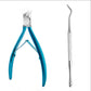 ‌Cuticle Scissors Stainless Steel Sharp Blade Durable Rust Free Nail Care Tool‌