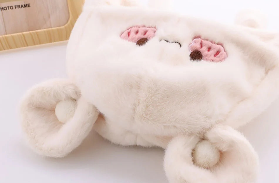 Comfy Plush Infant Hats with Ear Flaps Warm Winter Caps for Babies Designed Suitable Cold Weather Warmth Maximum Cozy and Style