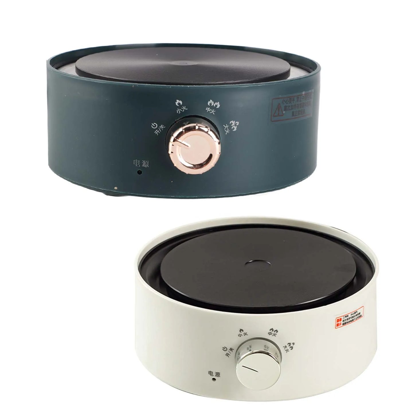 1Pc Electric Mini Heater Stove 360 Degree Vertical Heating Portable Countertop Hot Plate for Home Coffee Tea Water Heater 220V