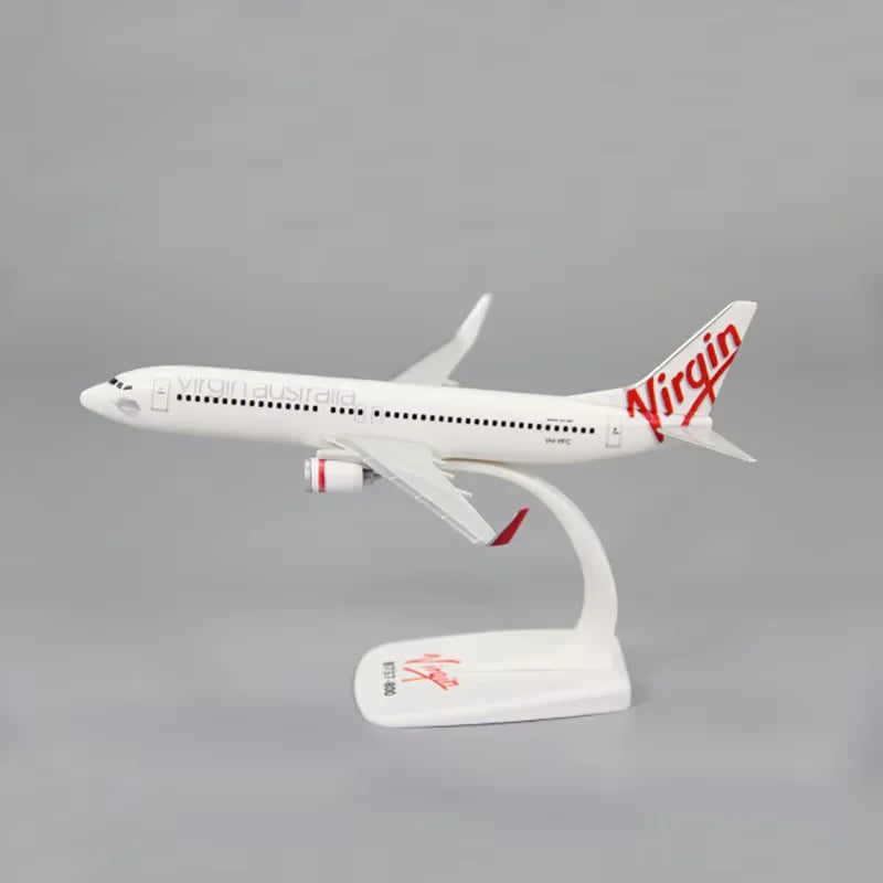 1:200 Scale Virgin Atlantic Flight B737-800 Alloy Passenger Aircraft Model Collection Display Boutique Decoration