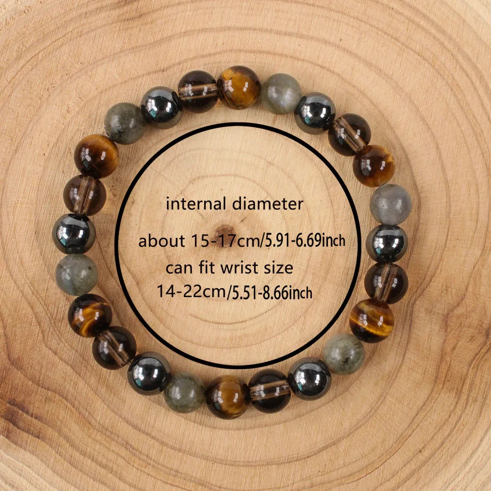 crystals and healing stones bracelets for women trendy jewelry holiday sister mom christmas gifts braclets Tigers eyes shungite