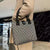 New Knitted Large Capacity Simple Stylish Handbag Customizable Personality Weave Bag Commuter Friendly Birdseye Pattern