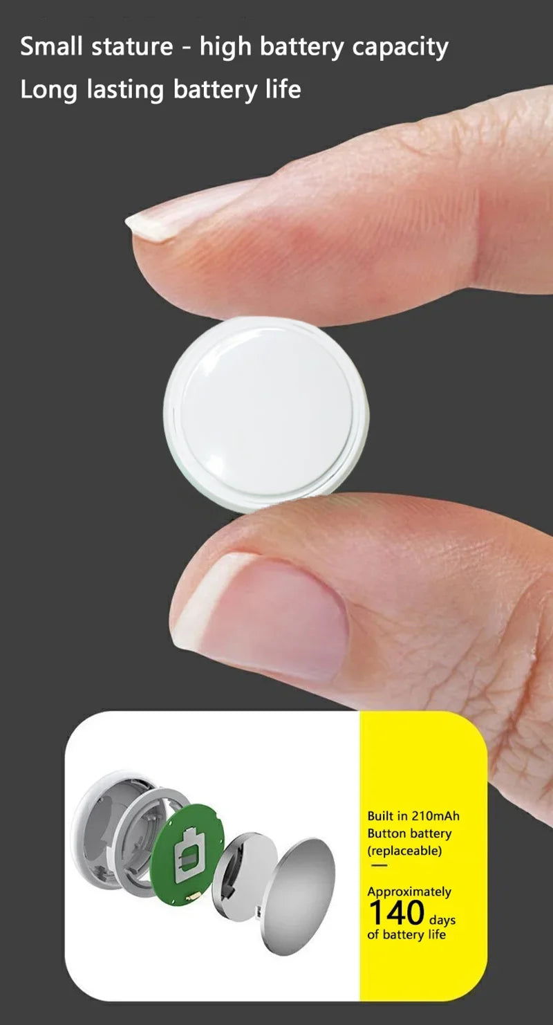 Xiaomi GPS Tracker Bluetooth5.0 Anti-Lost Smart Device Pets Kids Car Suitcase Wallet Tracking For IOS Android Finder Car Locator