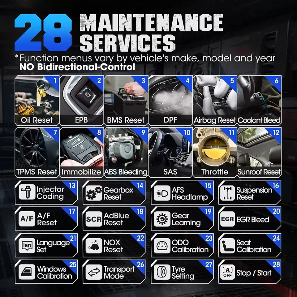 TOPDON Artidiag800 BT 2 Automotive Car Diagnostic Tool Full System OBD2 Scanner 2 Year Free Update Scan Tool VCI Repair Tool