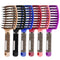 Hair Brush Hair Comb Detangling Hair Brush Bristle&Nylon Women Wet Massage Comb Curly Hairdressing Salon Styling Tools