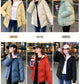 2023 Winter New Parkas Women Short Overcoat Thick Hooded bread Cotton Padded Jackets Coats Female Outwear loose cotton jacket