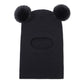 Kids Yarn Knit Balaclava Cap Autumn Winter Pullover Ear Protection Double Ball One-piece Baby Christmas Gift Hat