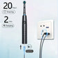 Electric Toothbrush Rechargeable Deep Clean Whitening Teeth for Adult Toothbrush Rotation Toothbrush with 4/8 Replacement Heads