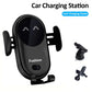 Infrared Induction Car Wireless Charger Stand Car Air Vent Clamp for iPhone 16~12 Pro Max Samsung Galaxy S25/S24 Fast Charging